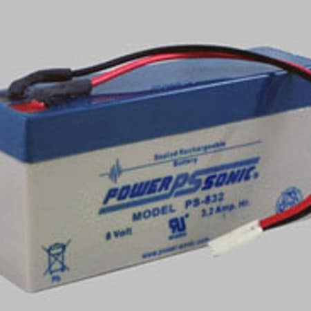 Replacement for Novametrix Medical 500a 8 Volt 32ah Battery